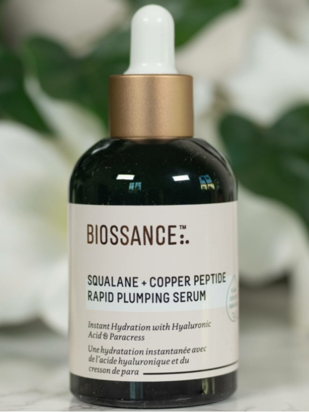 Biossance Squalane + Copper Peptide Rapid Plumping Serum 50mL NEW